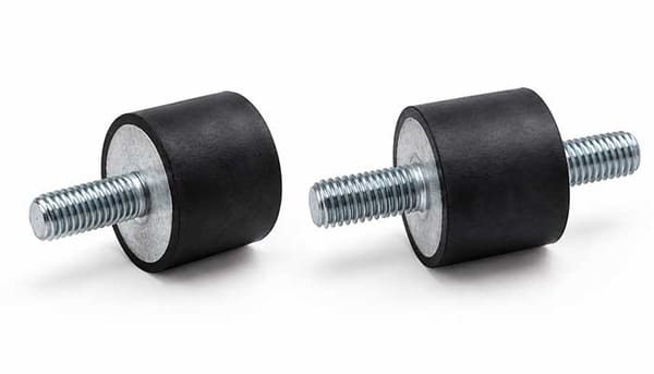 تفاوت ضربه گیر لاستیکی یک سر پیچ و دو سر پیچ